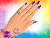 Virtual Nail Design Canvas