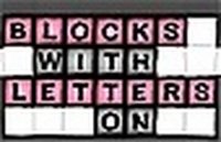Blocks With Letters On Word Puzzle Game - Anagram Word Game