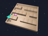 3D Maze Control Puzzle Game