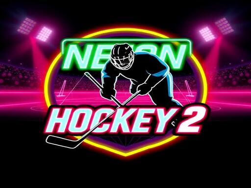 Neon Hockey 2 Arcade Challenge