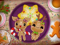 Christmas Gingerbread Coloring Game