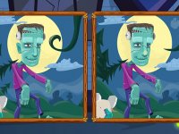 Halloween Find Differences Puzzle