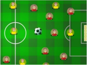 Soccer Strategy Puzzle Game