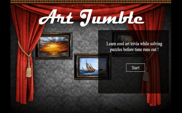 Art Jumble Puzzle Game Online
