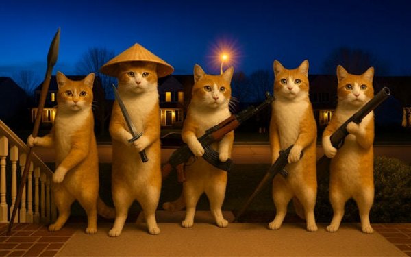 Cat with a Firearm: Clicker Evolution Online Game