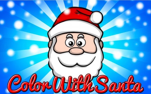 Color with Santa: Christmas Coloring Game Online