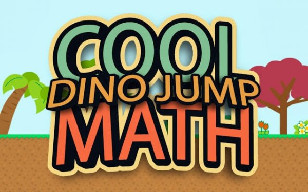Cool Dino Jump Math Game - Online Educational Puzzle
