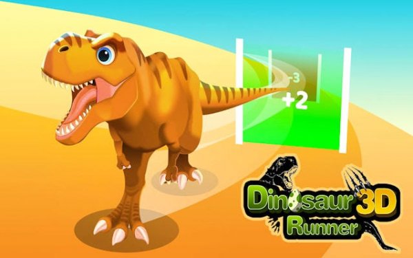 Dinosaur Runner 3D - Army Building Adventure Game