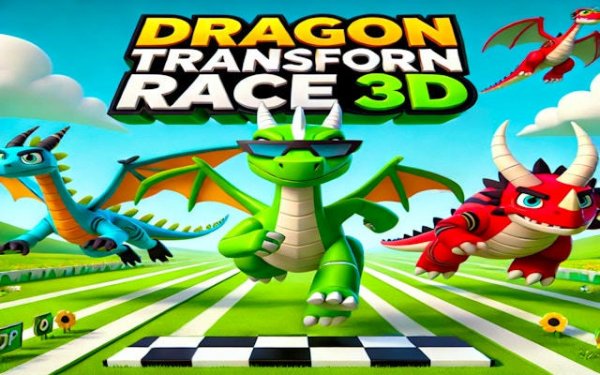 Dragon Transform Race 3D - Dragon Racing Game Online