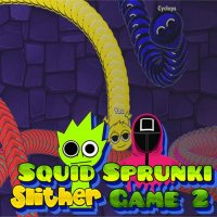 Squid Sprunki Slither Game 2 Online Arcade Game