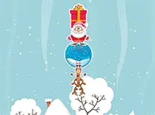 Santa Gift Catch Holiday Game
