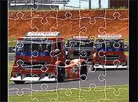 Racing Trucks Jigsaw Puzzle Online Game - Puzzle Game