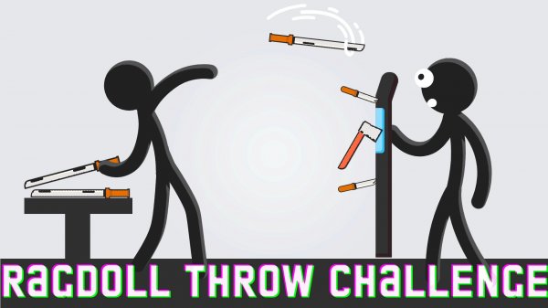 Ragdoll Toss Challenge Physics Game